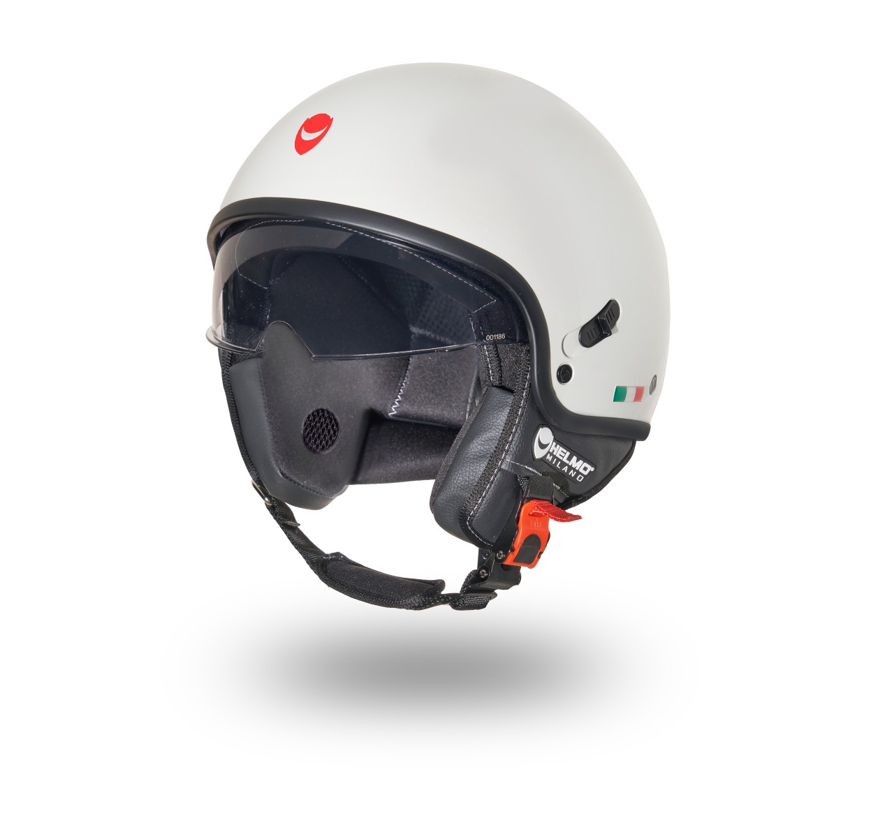 Helmo Milano Demi Jet Puro Slider bianco lucido