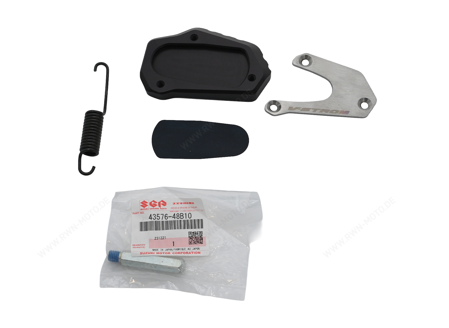 Prolunga cavalletto laterale per Suzuki V-Strom 1050
