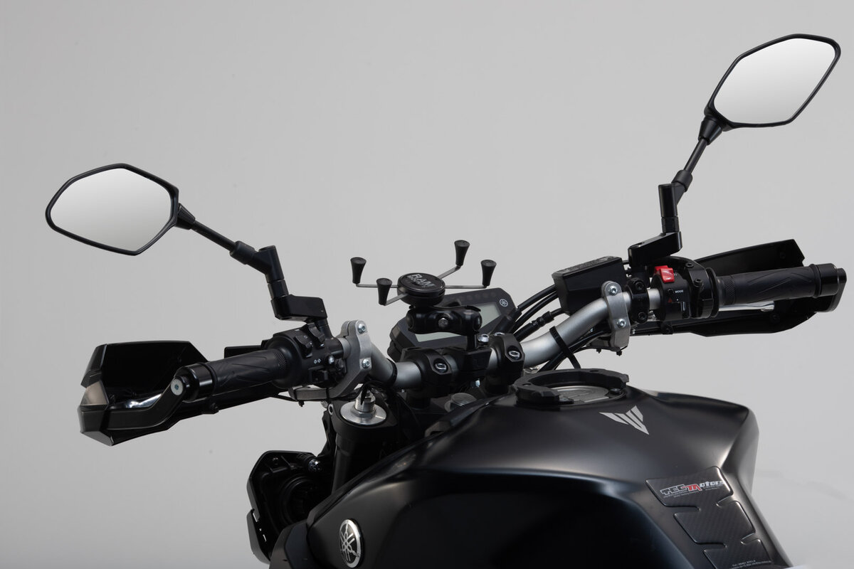 SW-Motech Kit di montaggio per navigatore satellitare X-Grip per smartphone di grandi dimensioni per Ducati Multistrada 1200 /S /Enduro - SW Motech