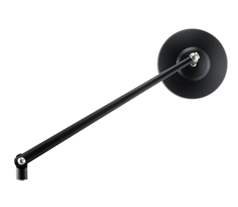 Specchio standard destro o sinistro per Vespa PX 80-200ccm, nero