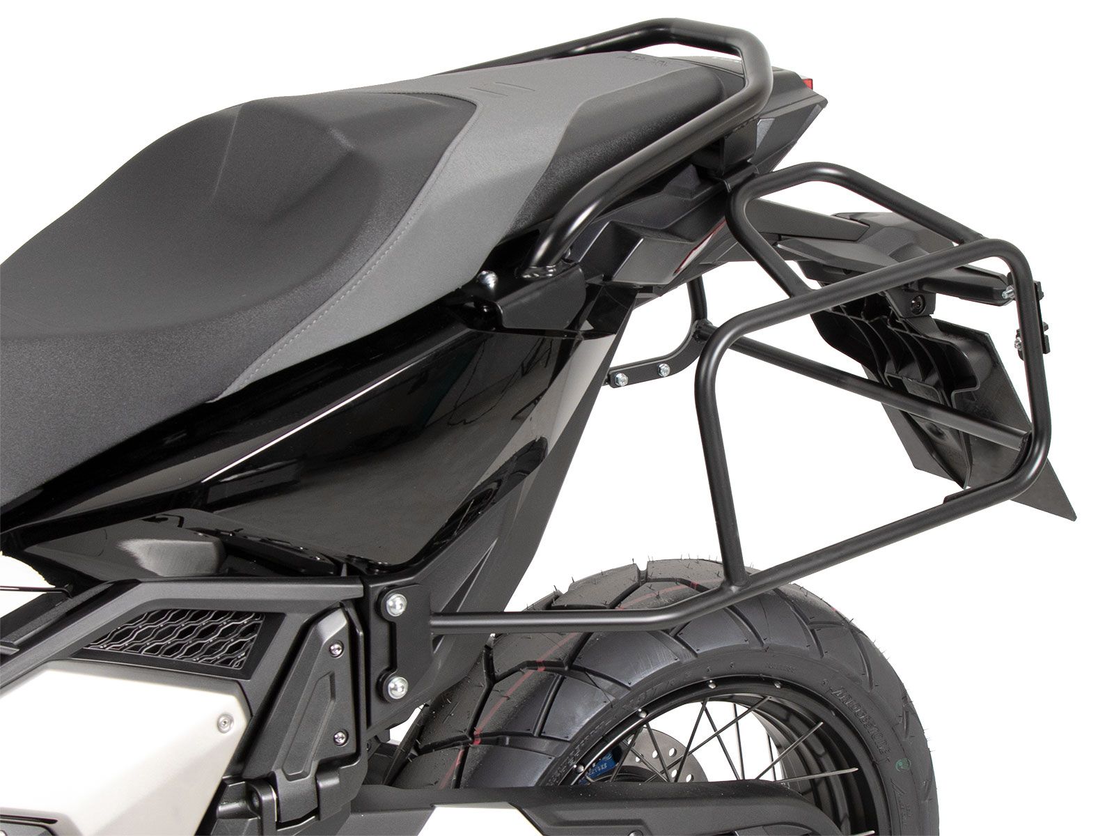 Portavaligie laterale fisso nero per Honda X-ADV (25- ) Hepco & Becker