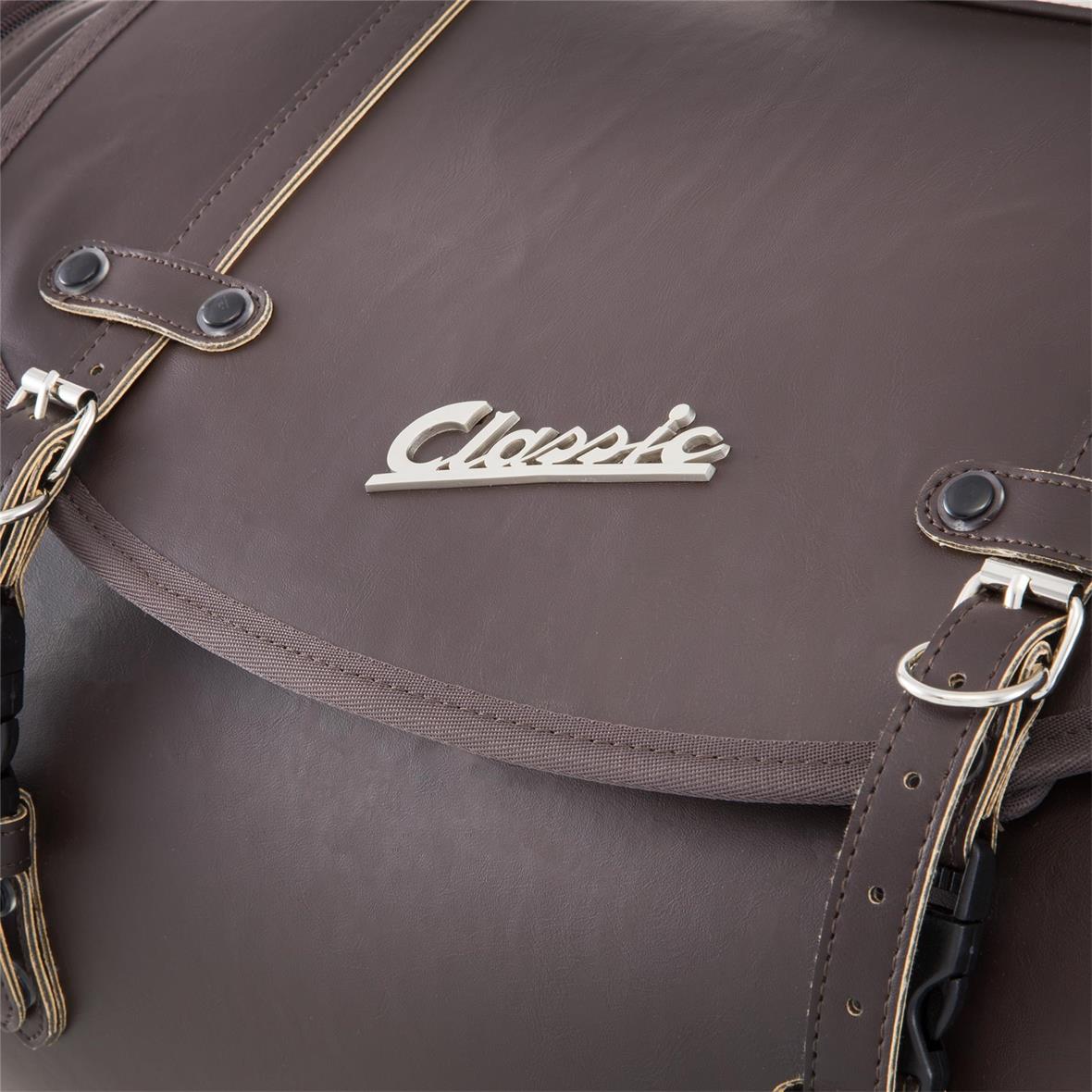 Borsa "Classic" per Vespa - marrone scuro, finta pelle