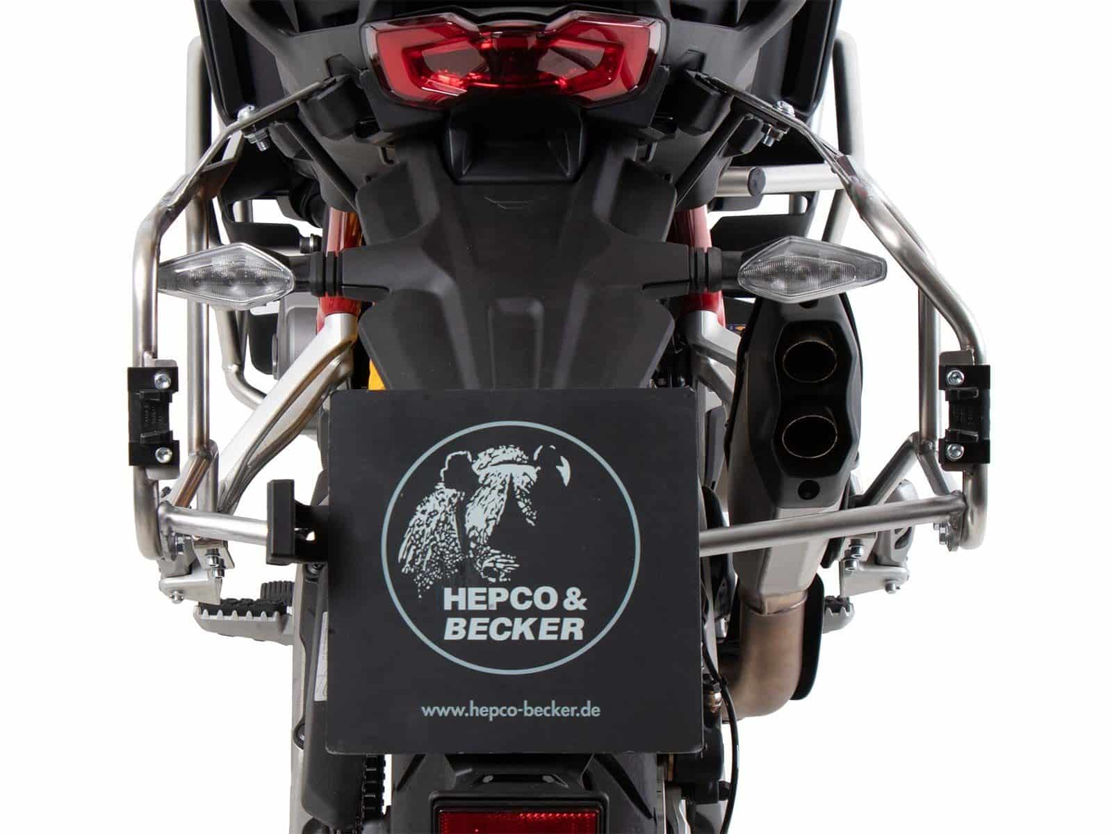 Set di portavaligie Cutout incl. set di valigie Xplorer Cutout nero per Ducati Multistrada V4 /S (25-)