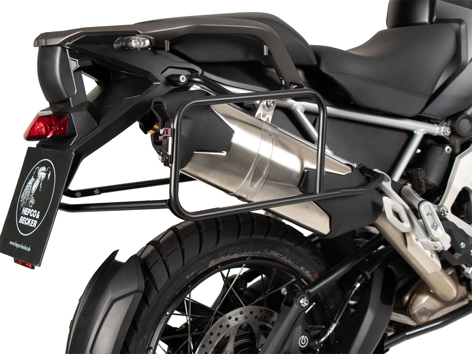 Portavaligie laterale per Triumph Tiger 1200 Rally Pro / GT Pro / GT (22-) Hepco & Becker
