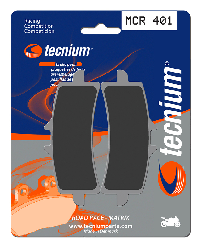 Pastiglie freno Tecnium Racing in carbonio sinterizzato - MCR401