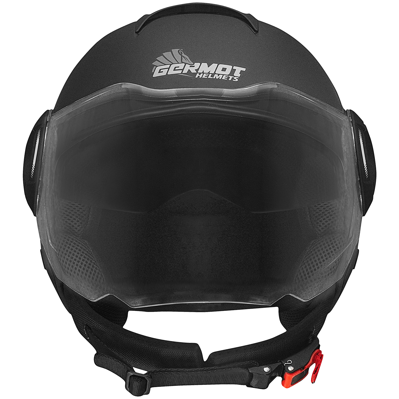 Casco Germot GM 650, nero opaco