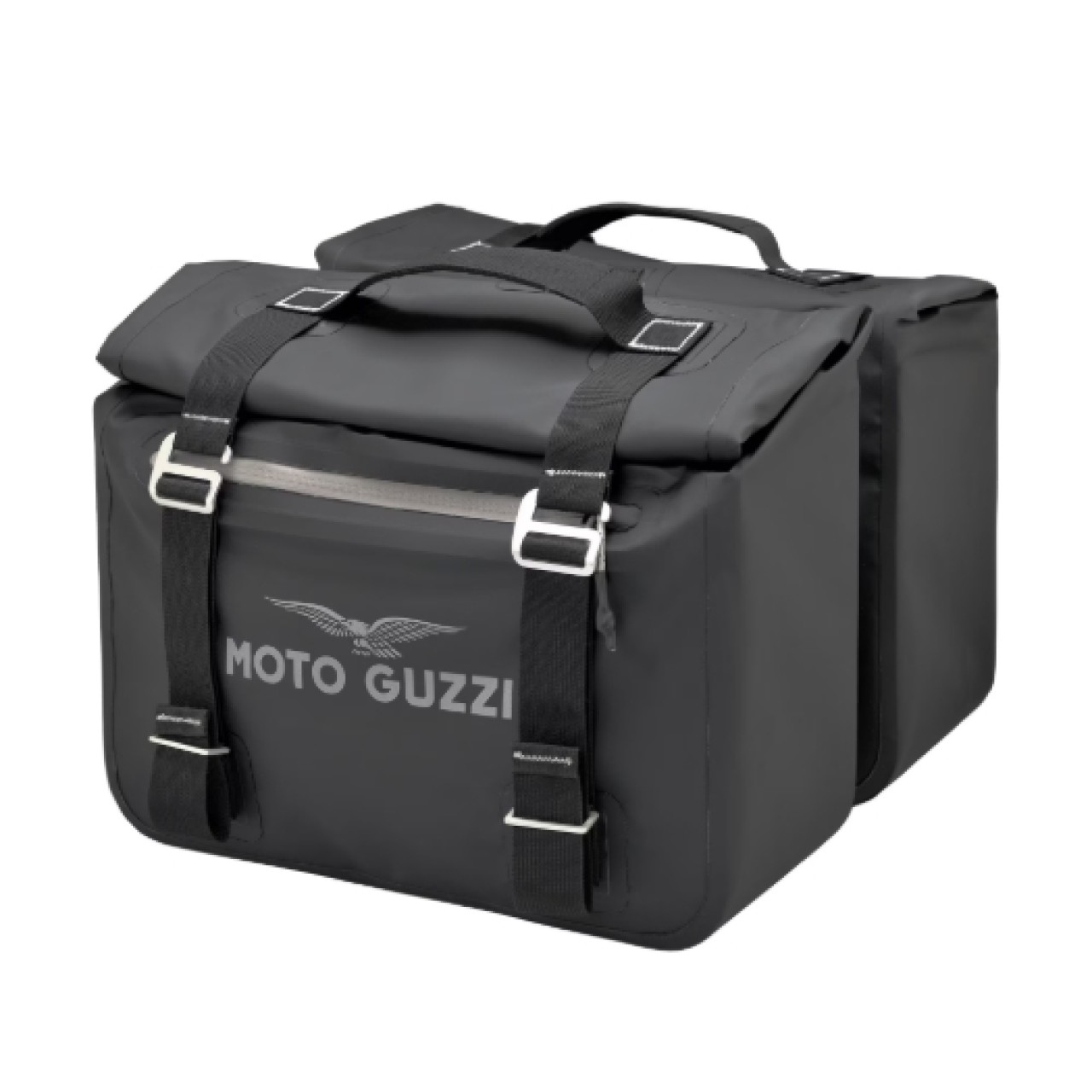 Set di borse laterali nere per Moto Guzzi V7 850 Stone /Special /Sport (25-)