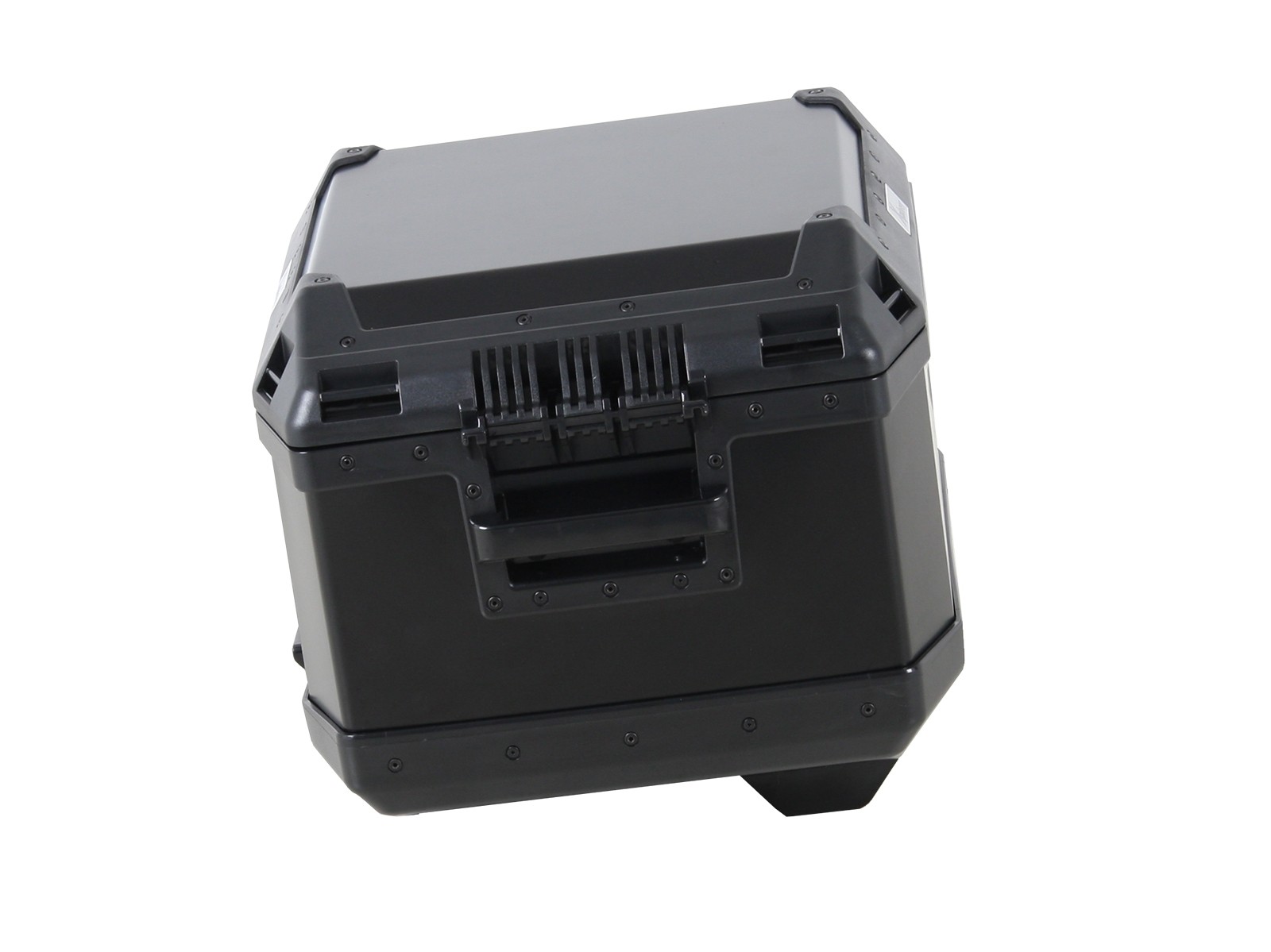 Bauletto in alluminio Xplorer 45 nero Hepco & Becker