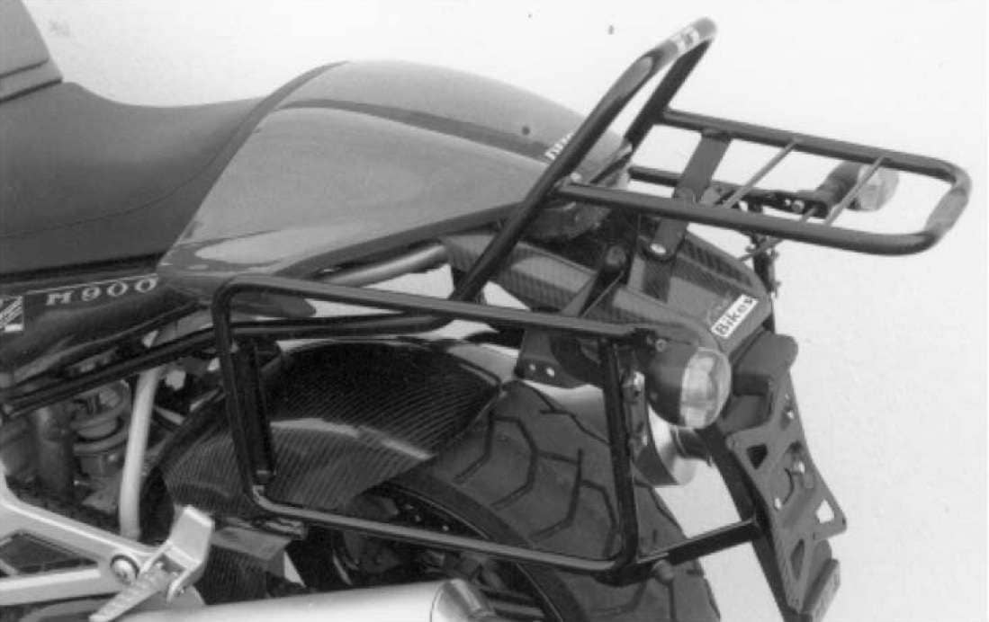Portapacchi tubolare Topcase nero per Ducati Monster M 600 (94-99)/M 750 (95-99)/M 900 (92-99)