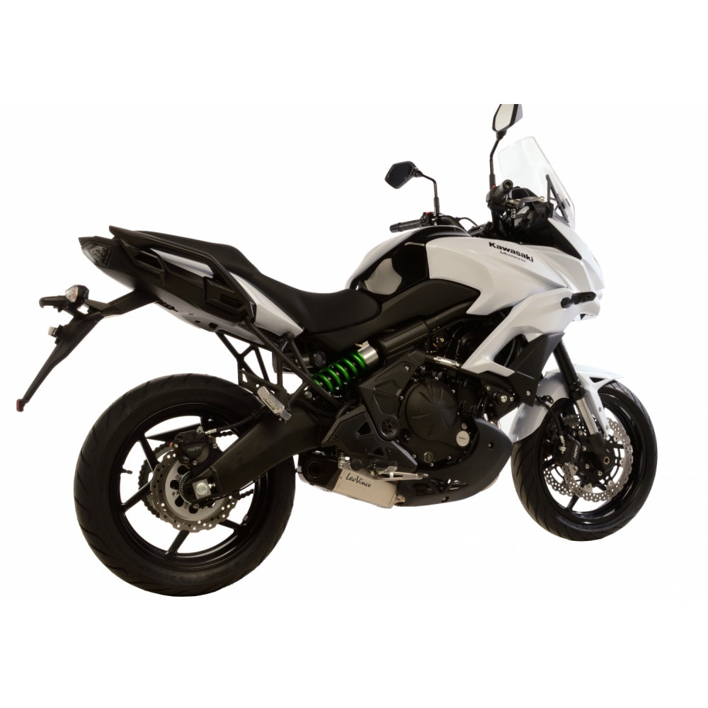 Impianto di scarico LeoVince Underbody Evo 2, impianto completo per Kawasaki ER-6n/f / Ninja 650R/ Versys 650