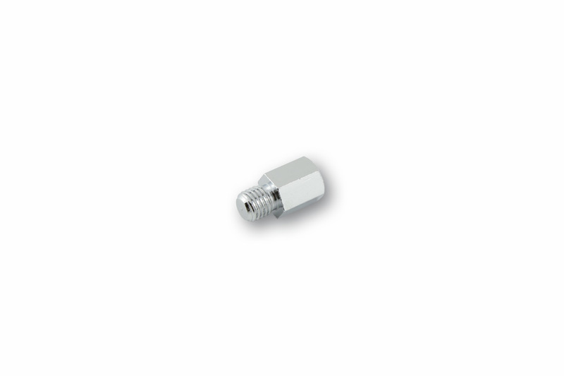 HIGHSIDER adattatore specchio intelligente cromo foro M8 destro a bullone M10 destro