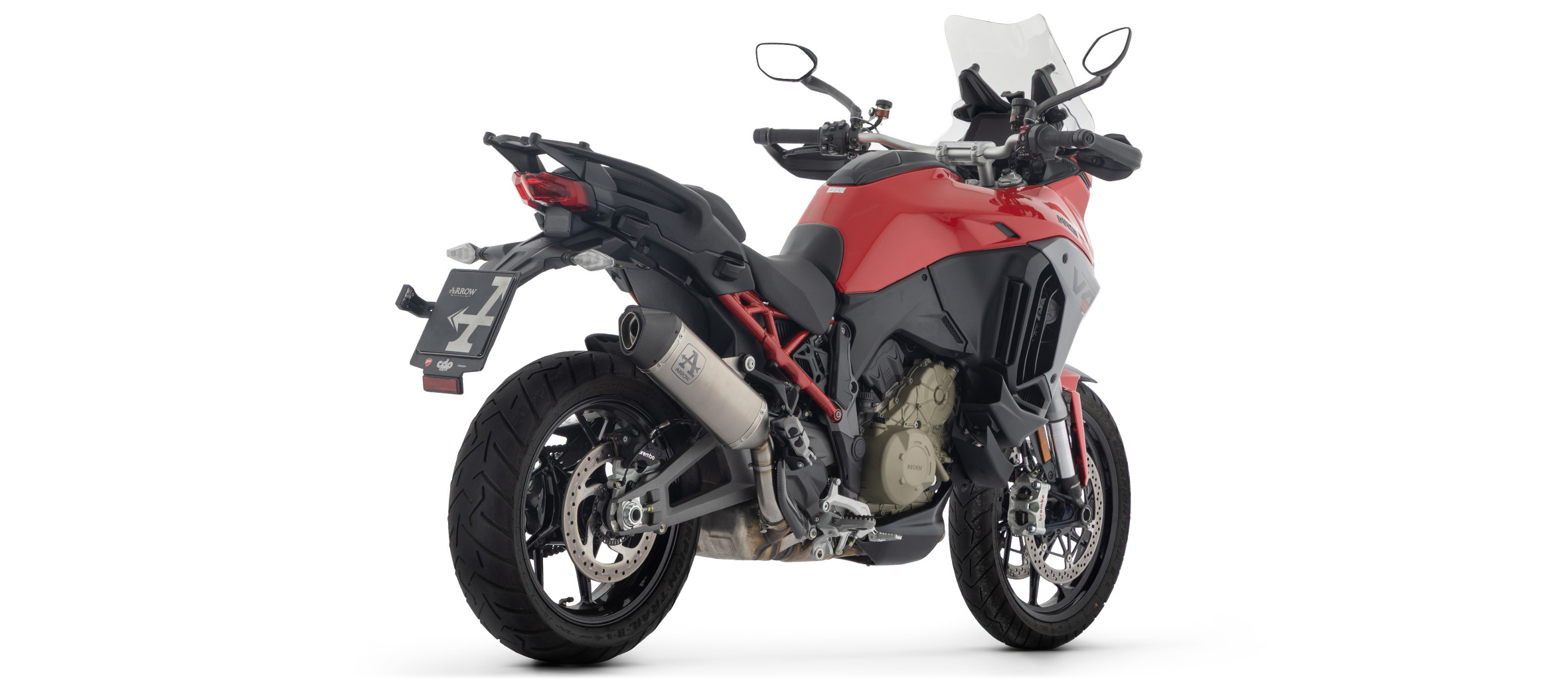 ARROW VELOCE DARK Slip-On schwarz Titan Ducati Multistrada V4, V4S, 2025-
