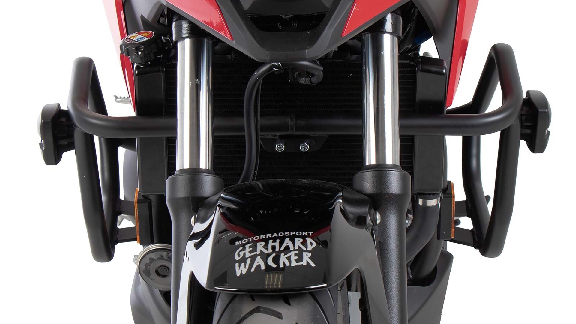 Protezione motore incl. cuscinetto di protezione nero per Honda NC 750 X /DCT (21-) Hepco & Becker