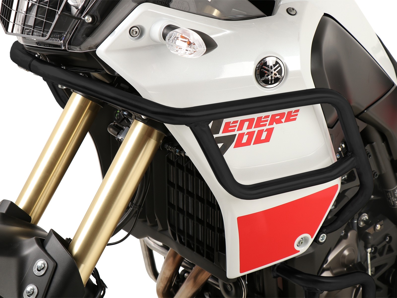 Barra protezione serbatoio nera per Yamaha Ténéré 700 (2019-2024)