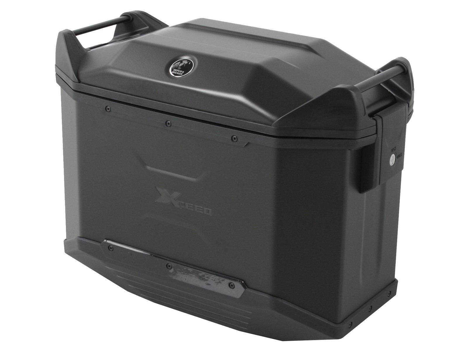 Xceed valigia laterale 38 litri Jet Black nero Hepco & Becker