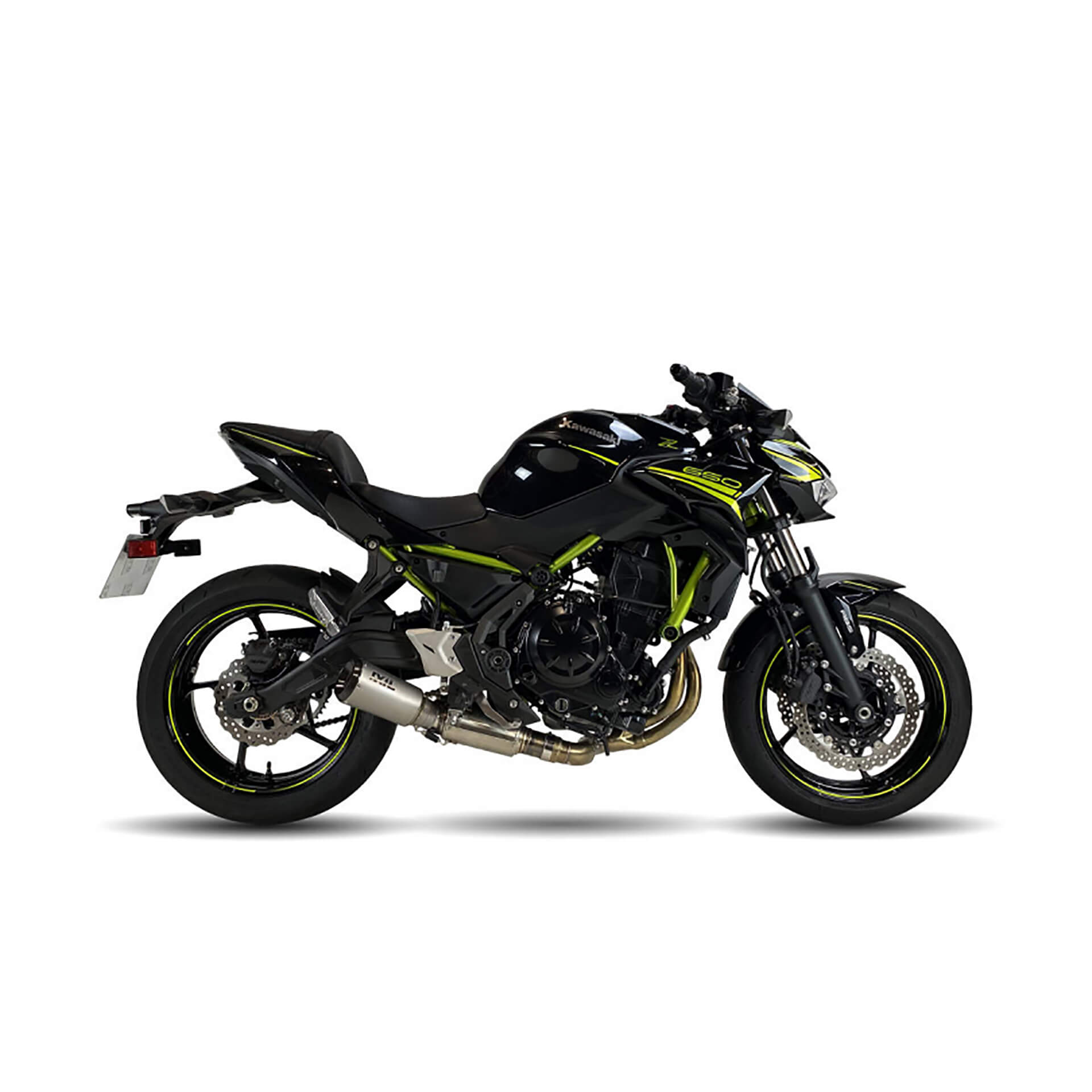 IXIL RC sistema completo Kawasaki Z 650 /650 Ninja (2020), acciaio inox, omologazione E, Euro4