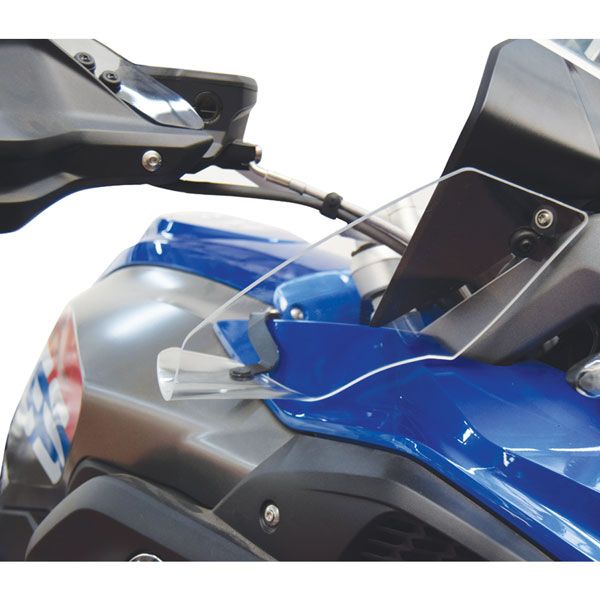 Spoiler laterali per BMW R 1200 GS LC /Rallye (17-18), R 1250 GS, coppia, nero opaco