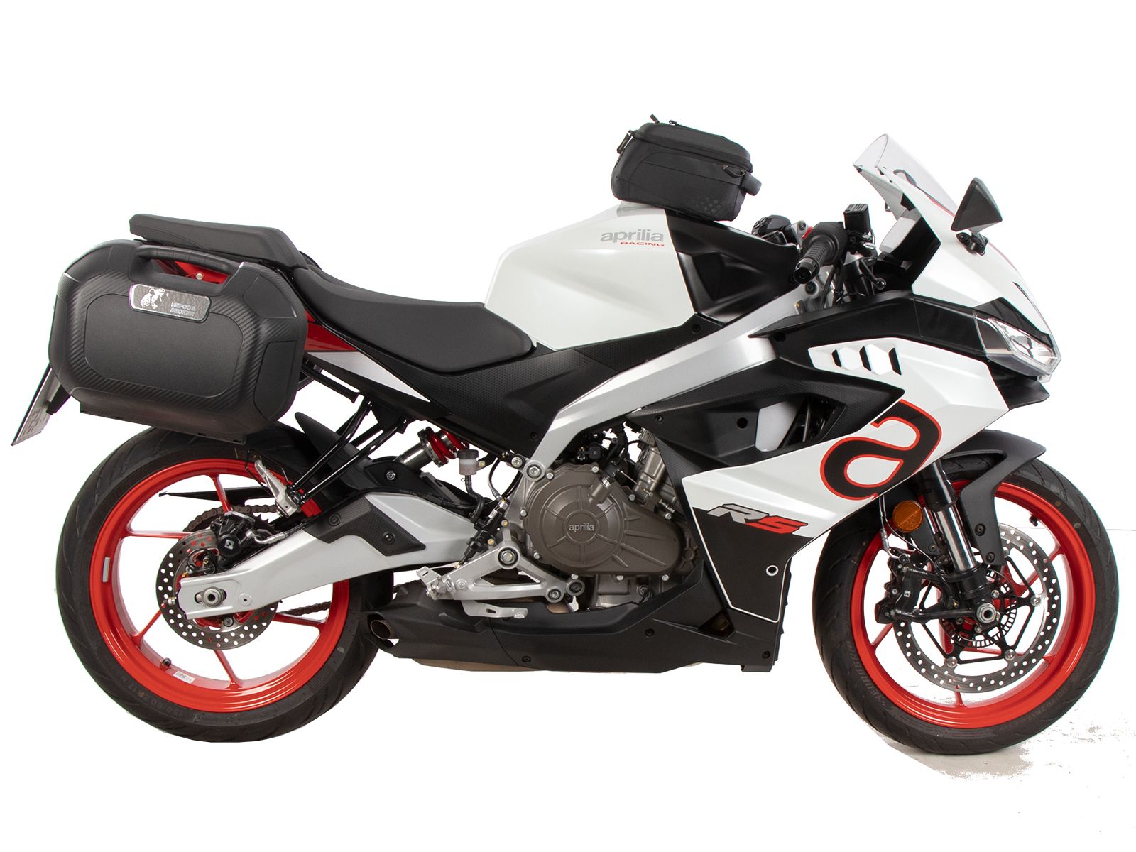 Portapacchi laterale C-Bow nero per Aprilia RS 457 (24-) Hepco & Becker