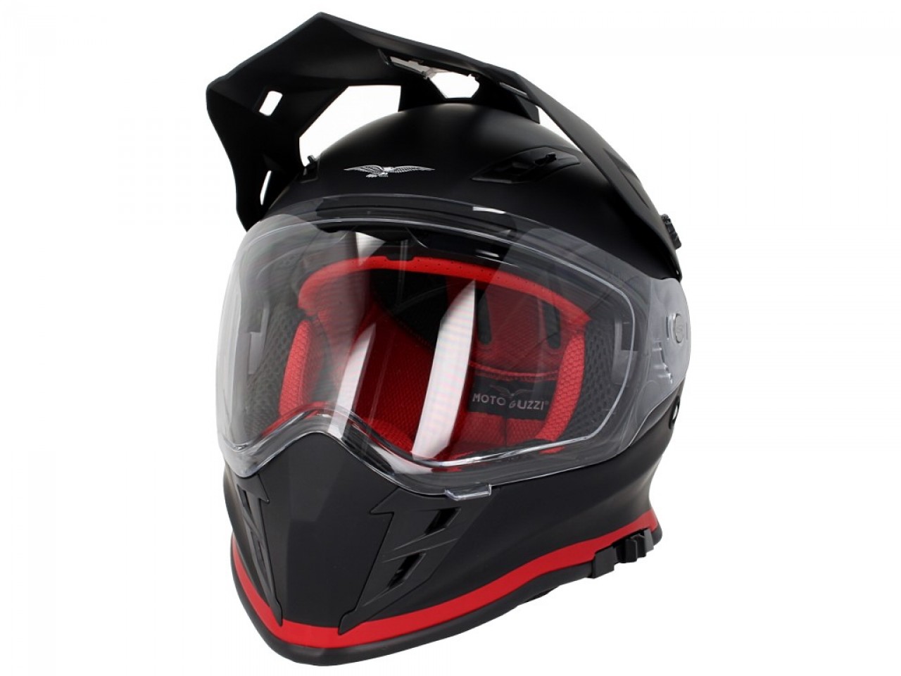 Casco Moto Guzzi Adventure Touring V85TT nero