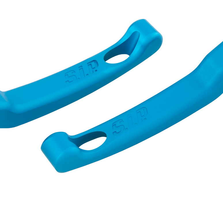 Set leva freno sportiva Shorty per Vespa LX /LXV /S /Primavera /Sprint 50-150ccm, blu opaco