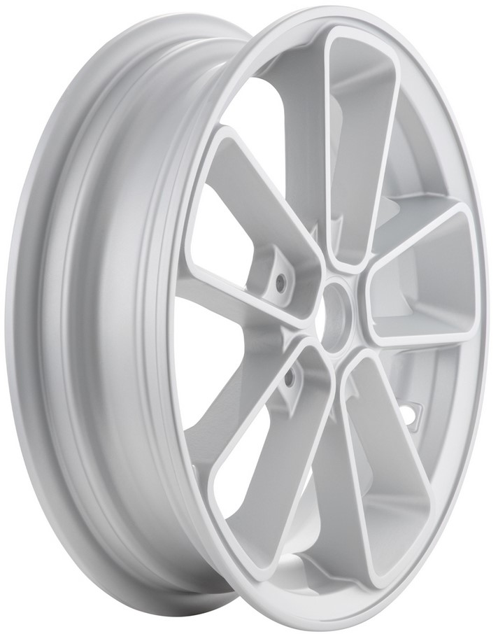 Cerchio anteriore/posteriore 12" per Vespa GTS/GTS Super/GTV/GT 60/GT/GT L 125-300ccm, argento