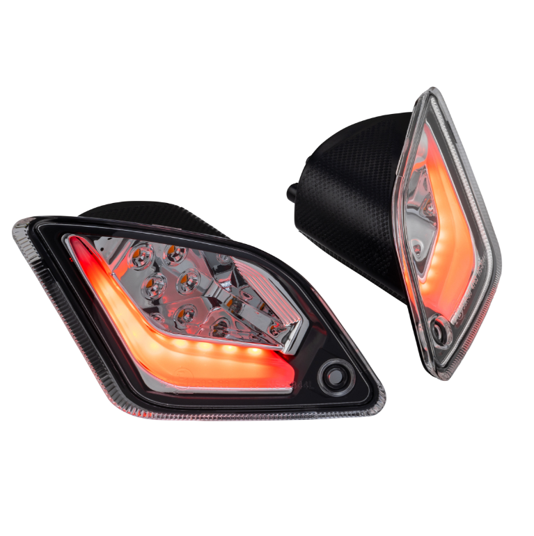 Kit indicatori di direzione anteriore e posteriore per Vespa GTS/GTS Super/GTV 125-300cc, trasparente