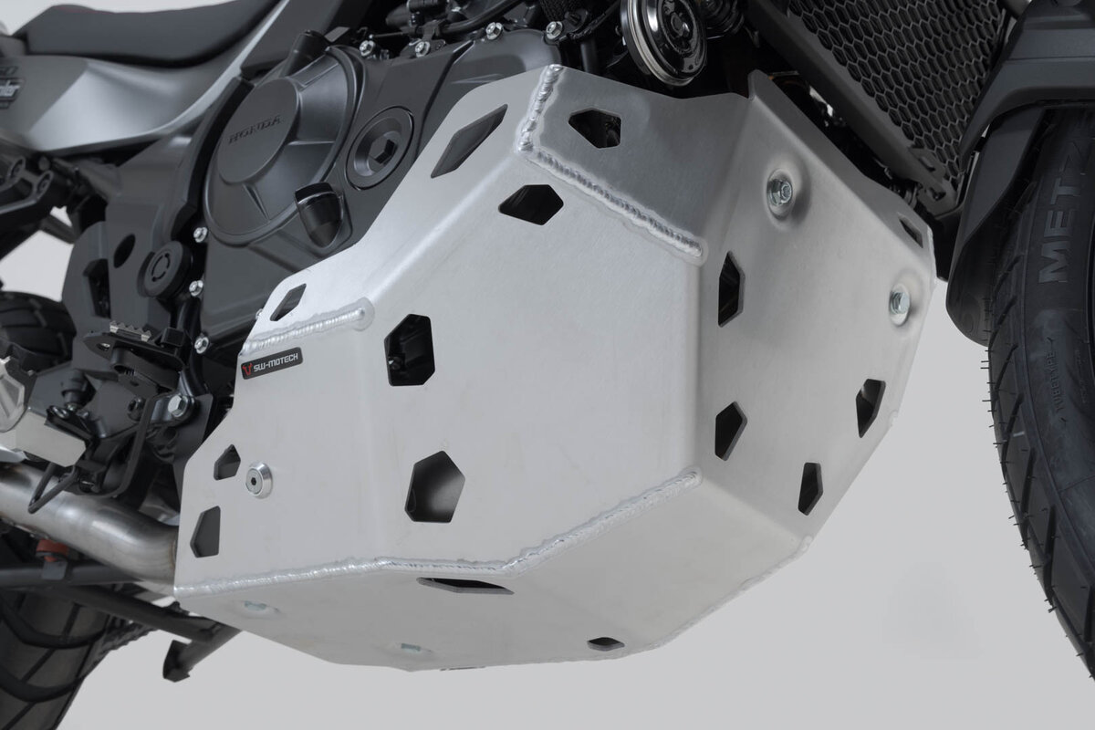 Protezione motore SW-Motech color argento per Honda XL 750 Transalp