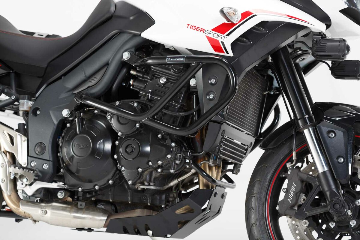 SW-Motech Crash bar nero per Triumph Tiger 1050 Sport (13-) - SW Motech