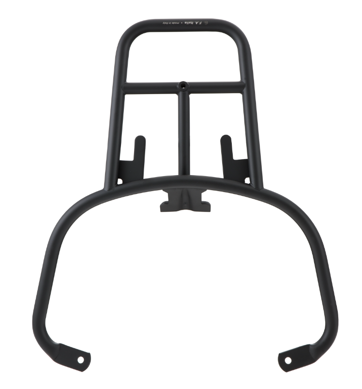 Portapacchi posteriore per Vespa LX /LXV /S 50-150cc, nero