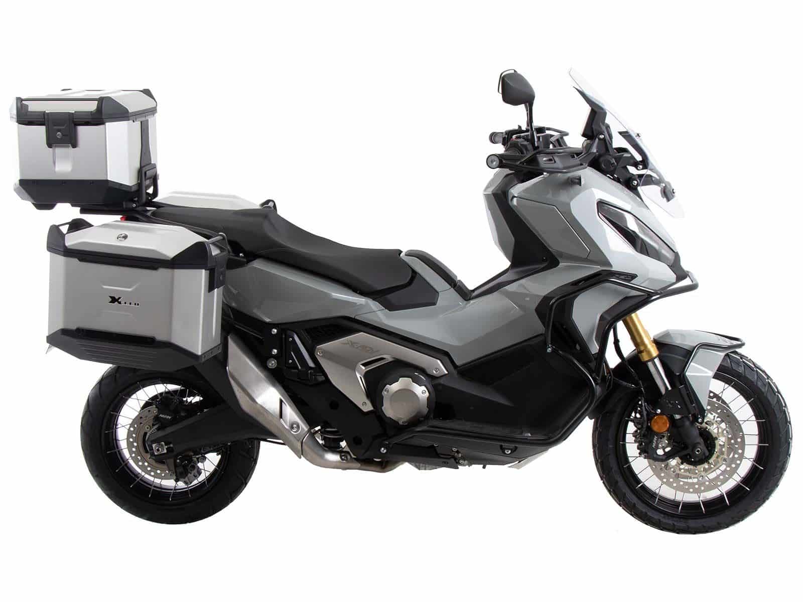 Portavaligie Alurack nero per Honda X-ADV 750 (21-24) Hepco & Becker