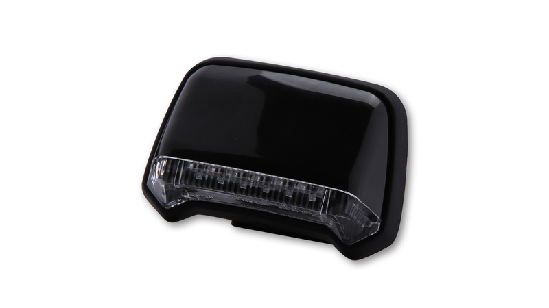 HIGHSIDER luce posteriore a LED intelligente per il montaggio sul parafango nero omologato E (1 pezzo)