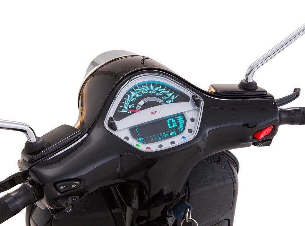 Contagiri / tachimetro per Vespa GTS 250cc (-'13), argento