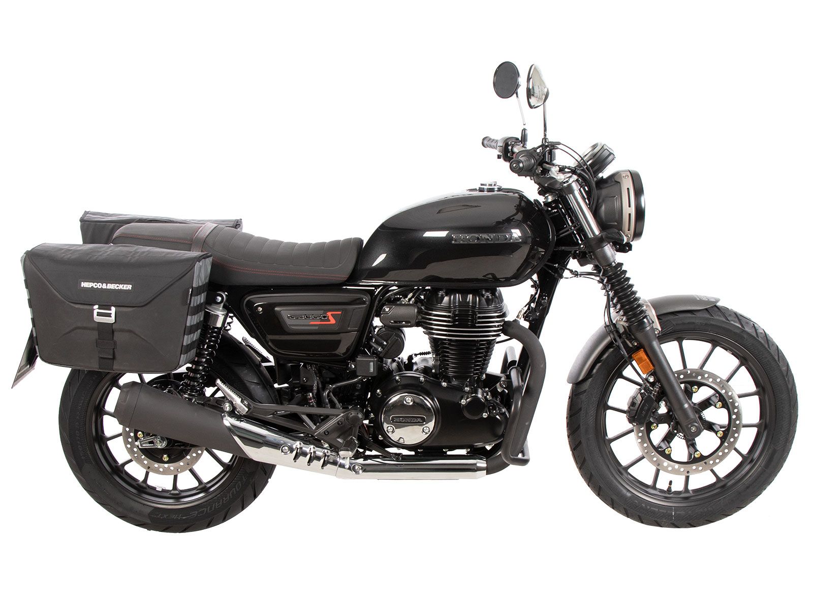 Portaborse C-Bow nero per Honda GB 350 S (25-) Hepco & Becker