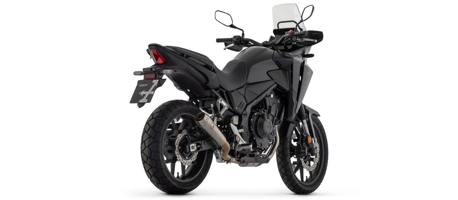 Scarico ARROW PRO RACE NiChrome per Honda NX 500 / CB 500 Hornet (24-)
