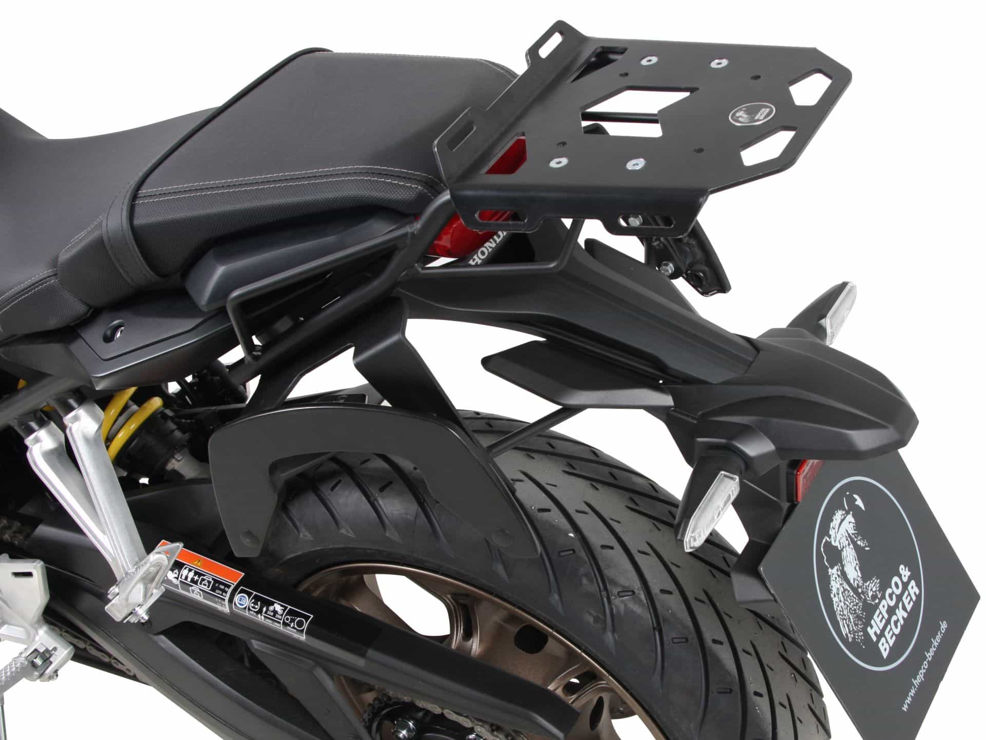 Portapacchi laterale C-Bow nero per Honda CBR 650 R (19-20) Hepco & Becker
