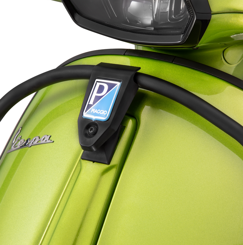 Paragambe per Vespa Primavera /Sprint 50-150cc, nero opaco
