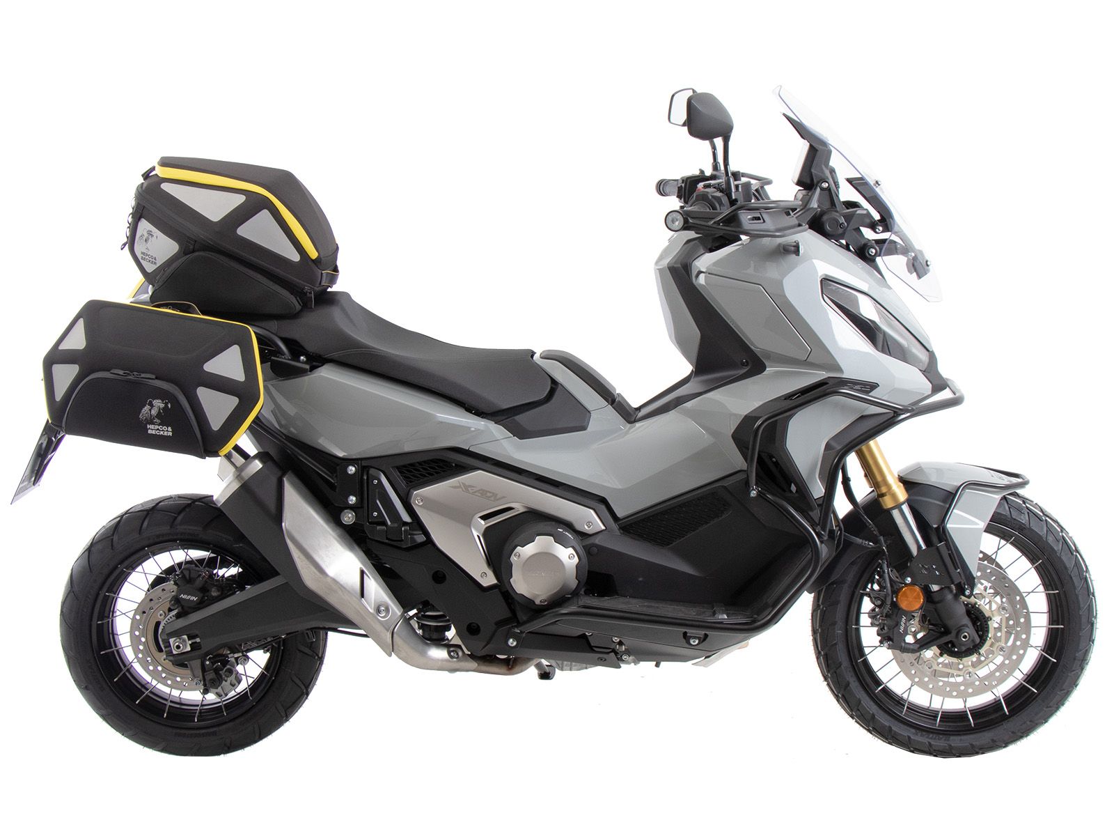 Portapacchi laterale C-Bow nero per Honda X-ADV 750 (21-24) Hepco & Becker