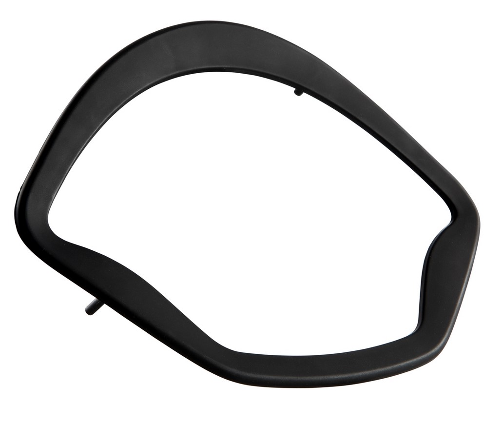 Anello decorativo tachimetro per Vespa GTS/GTS Super 125-300cc ('14-), nero opaco