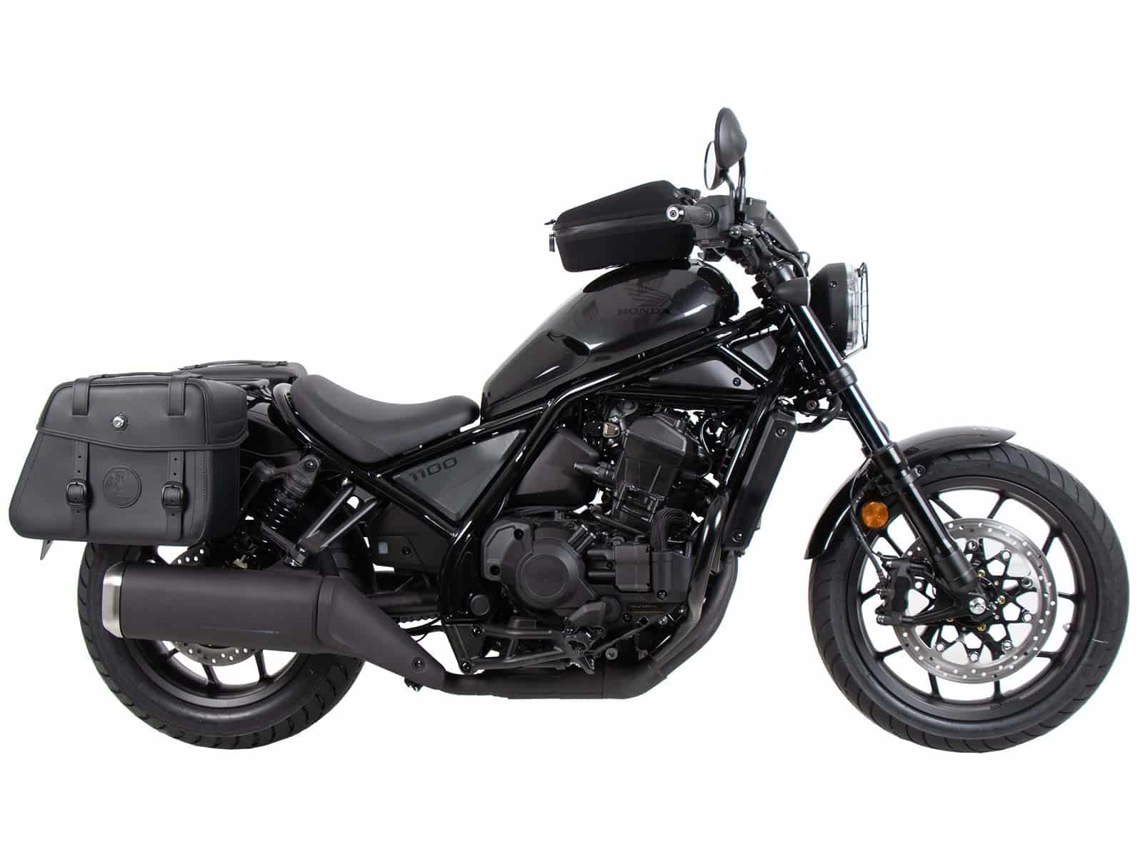 Portapacchi laterale C-Bow nero per Honda CMX 1100 Rebel /DCT (21-24) Hepco & Becker