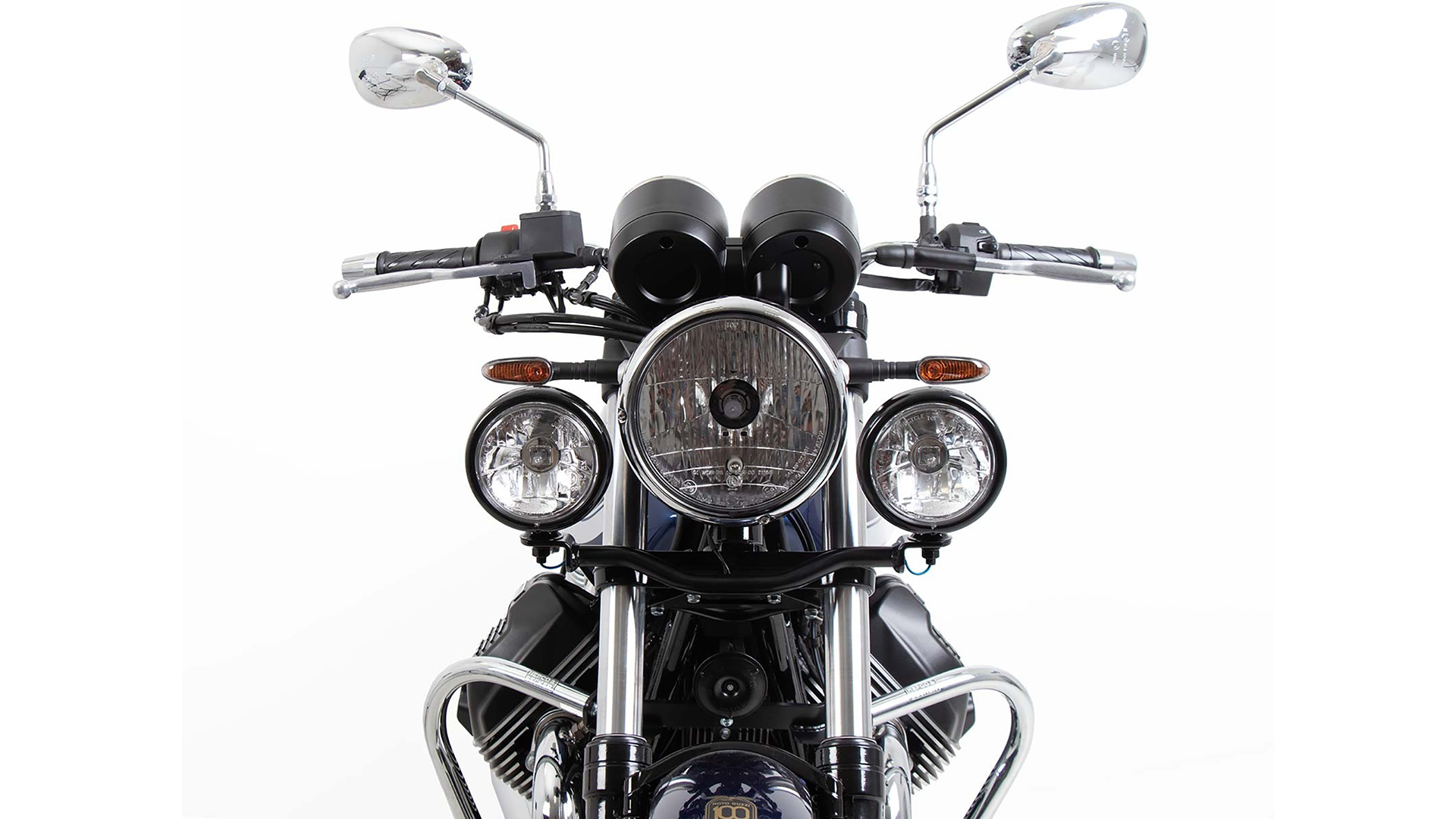 Faro supplementare Twinlight (abbagliante) per Moto Guzzi V7 Special/Stone/Centenario (21-24)