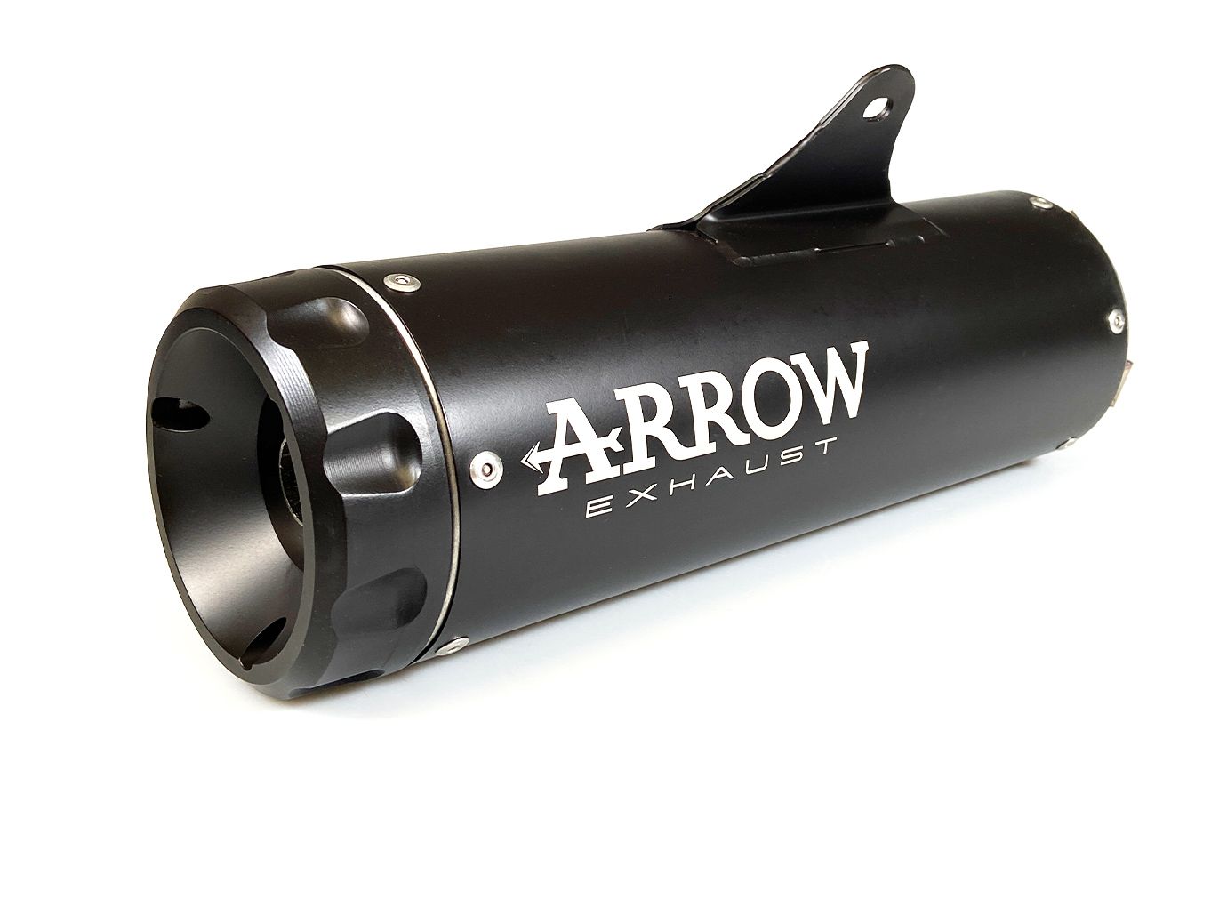 Scarico ARROW REBEL Sip-On in acciaio inox nero per Honda CMX500 Rebel anno modello 2017-2022