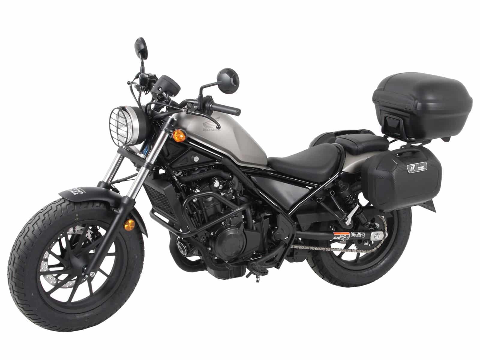 Portapacchi laterale C-Bow nero per Honda CMX 500 Rebel (17-) Hepco & Becker