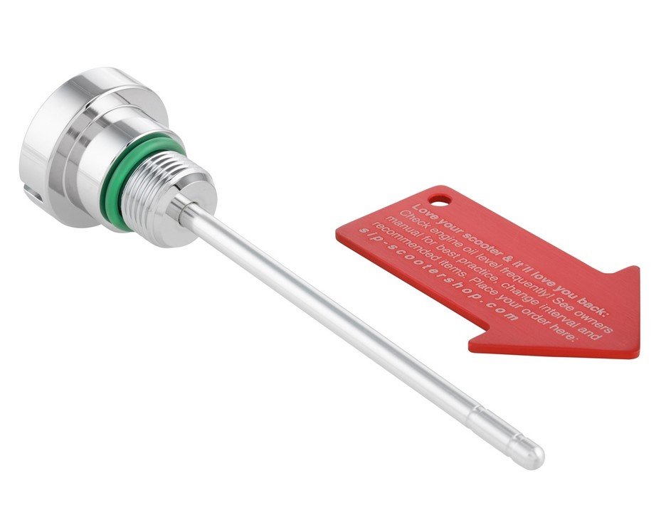 Vite riempimento olio olio motore per Vespa GTS/​GTS Super/​GTV 300ccm HPE, cromo
