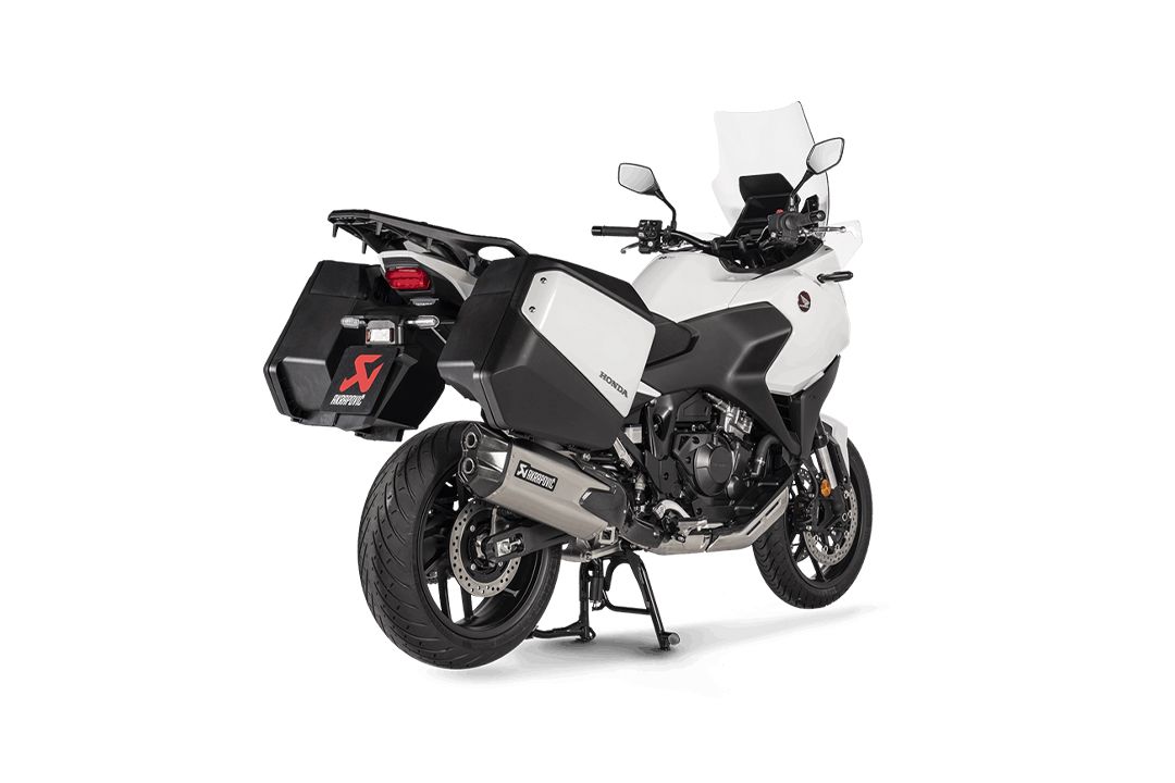 Linea Slip-On Akrapovic (Titanio) per Honda NT1100 dall'anno di modello 2022-2025