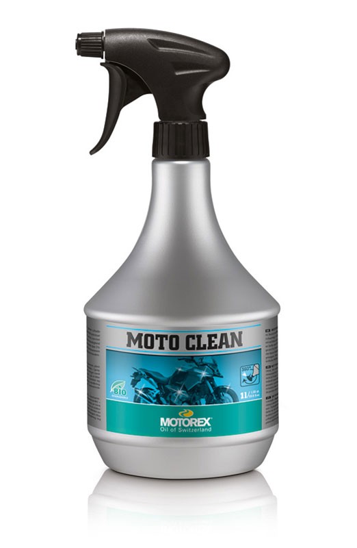 Detergente per moto Motorex, Moto Clean, flacone spray, 1 litro
