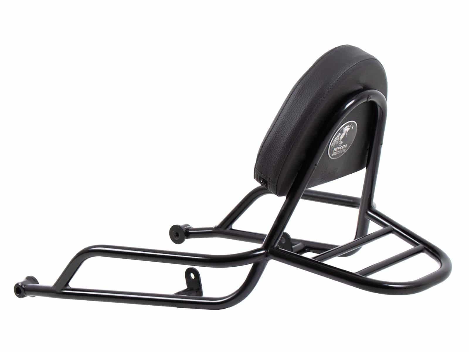 Sissybar con portapacchi nero per Moto Guzzi V7 850 Special (25-) Hepco & Becker