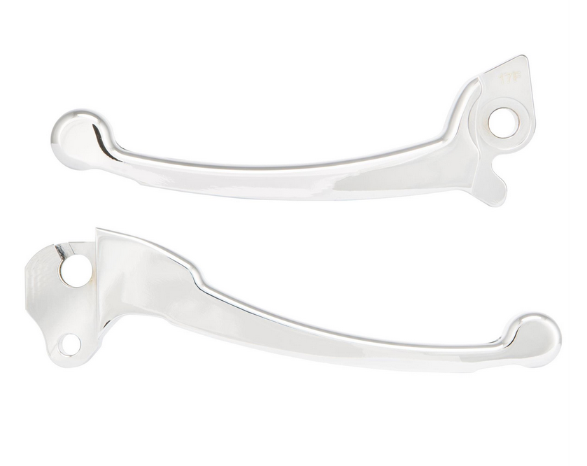 Set di leve sportive frizione/freno per Vespa PX 125 -150ccm, HBZ Hengtong, destra/sinistra, cromo