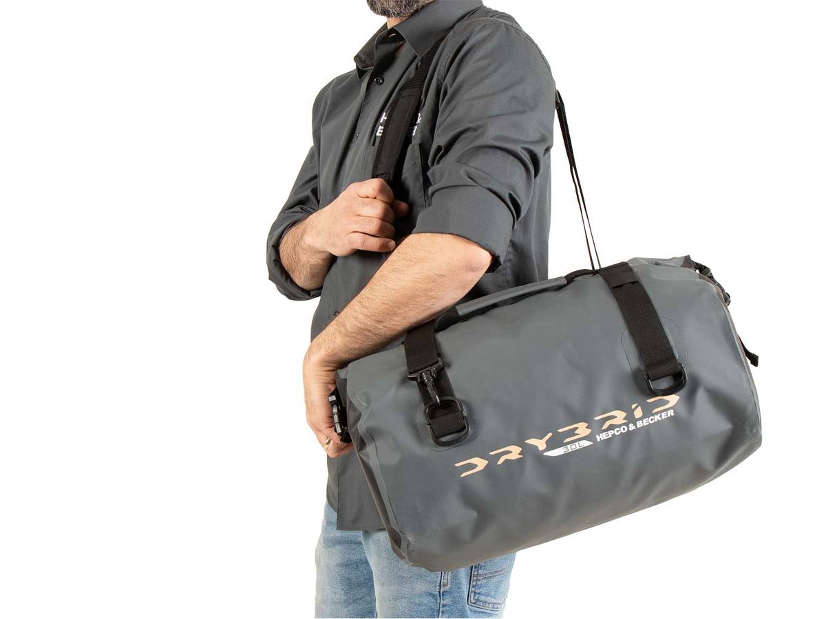 Drybrid Bag 30L borsa posteriore grigia, Hepco & Becker