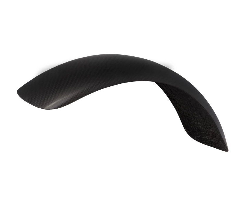 Parafango Garelli Race EVO II senza staffa universale, per Vespa PX 80-200ccm, carbonio trasparente