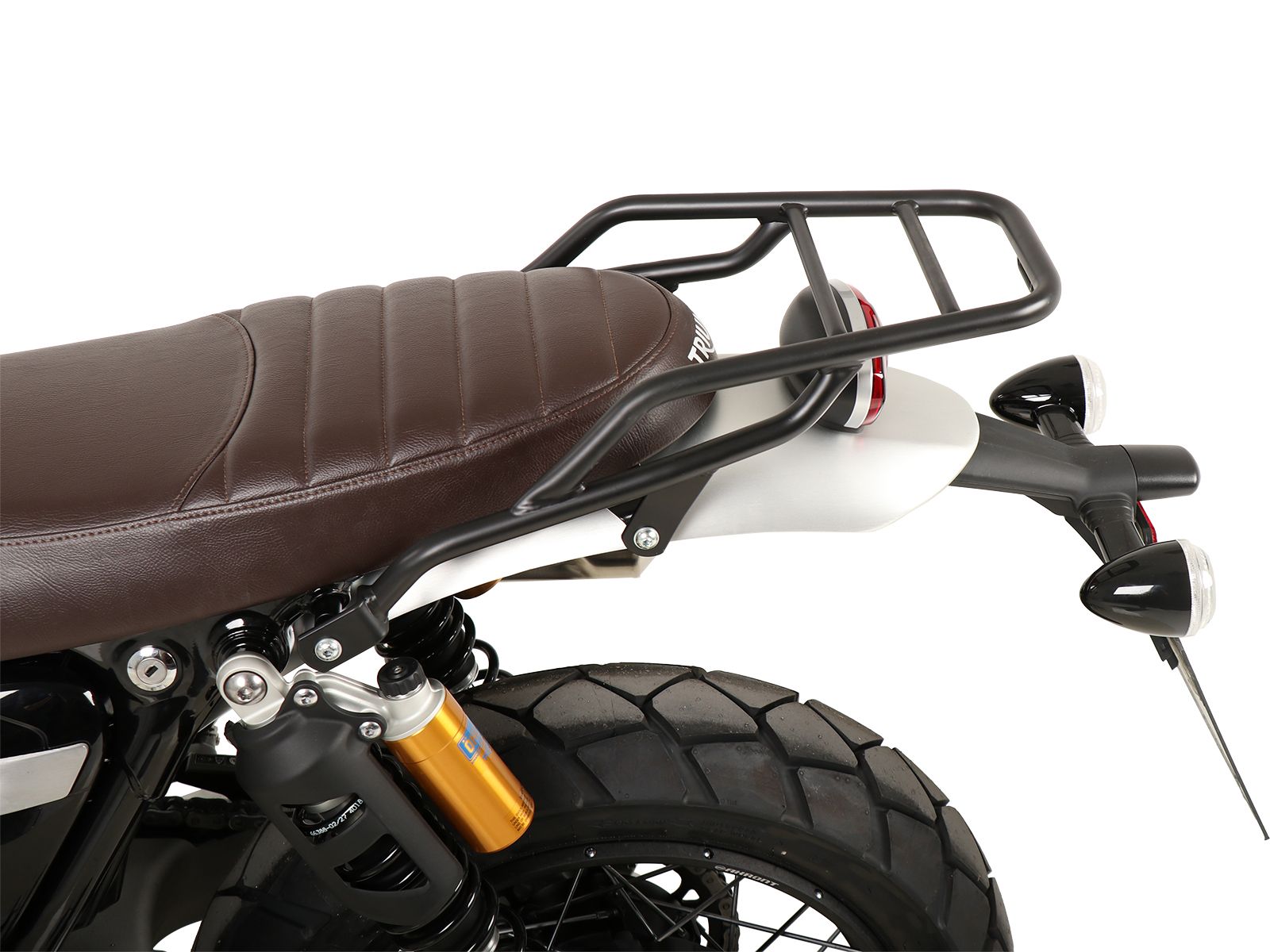 Portapacchi tubolare nero per Triumph Scrambler 1200 XE (24- ) Hepco & Becker